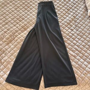 Black Wide-Leg Trousers
